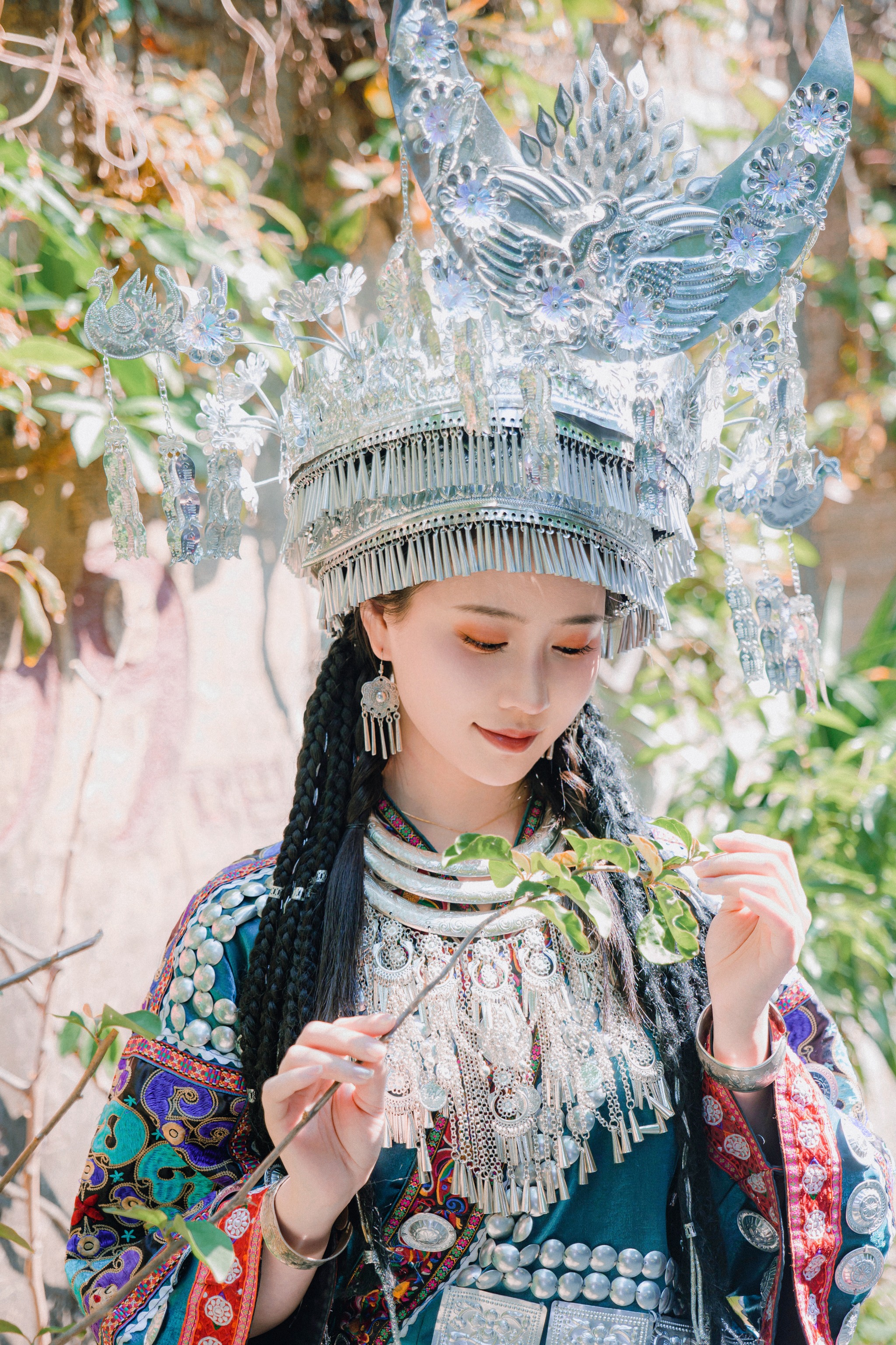 图片[1]-年年nnian – NO.027 苗疆少女[50P]-XikXak